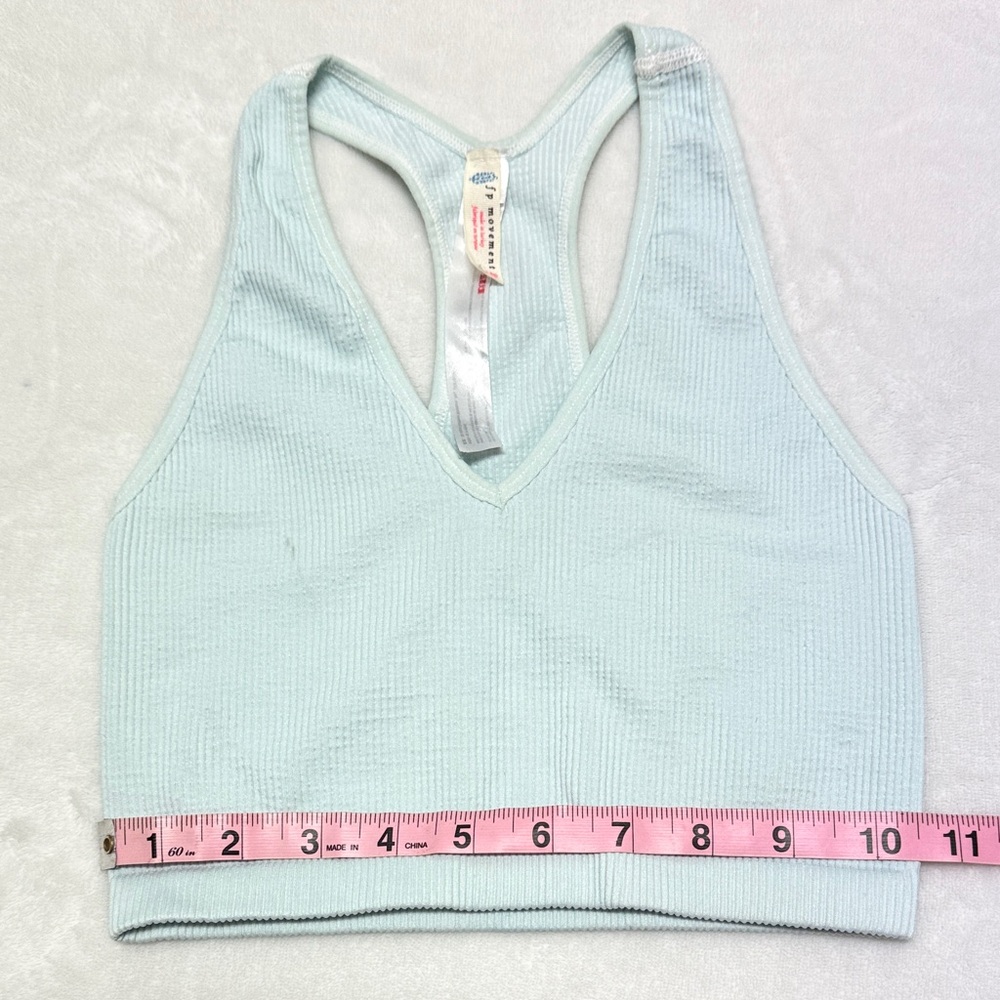 FP Movement by Free People Mint Ribbed Sports Bra